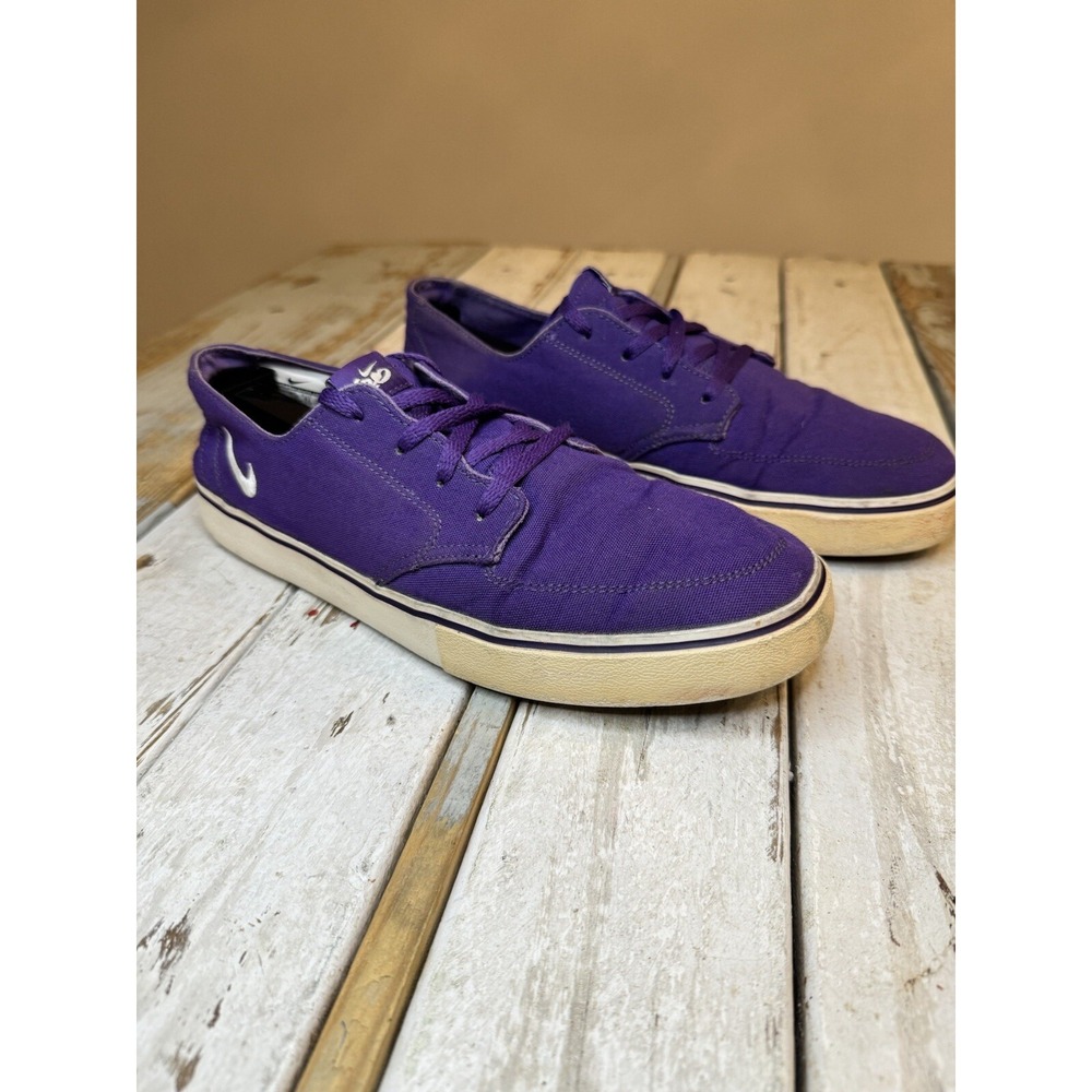 2011/2012 Nike 6.0 Low Top Purple Canvas Sneakers Size  8.5 See Photos/Descript‎
